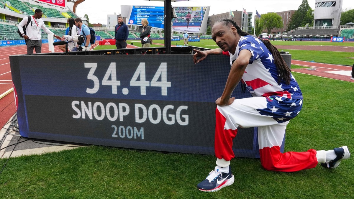 Snoop Dogg skal bære den olympiske ilden