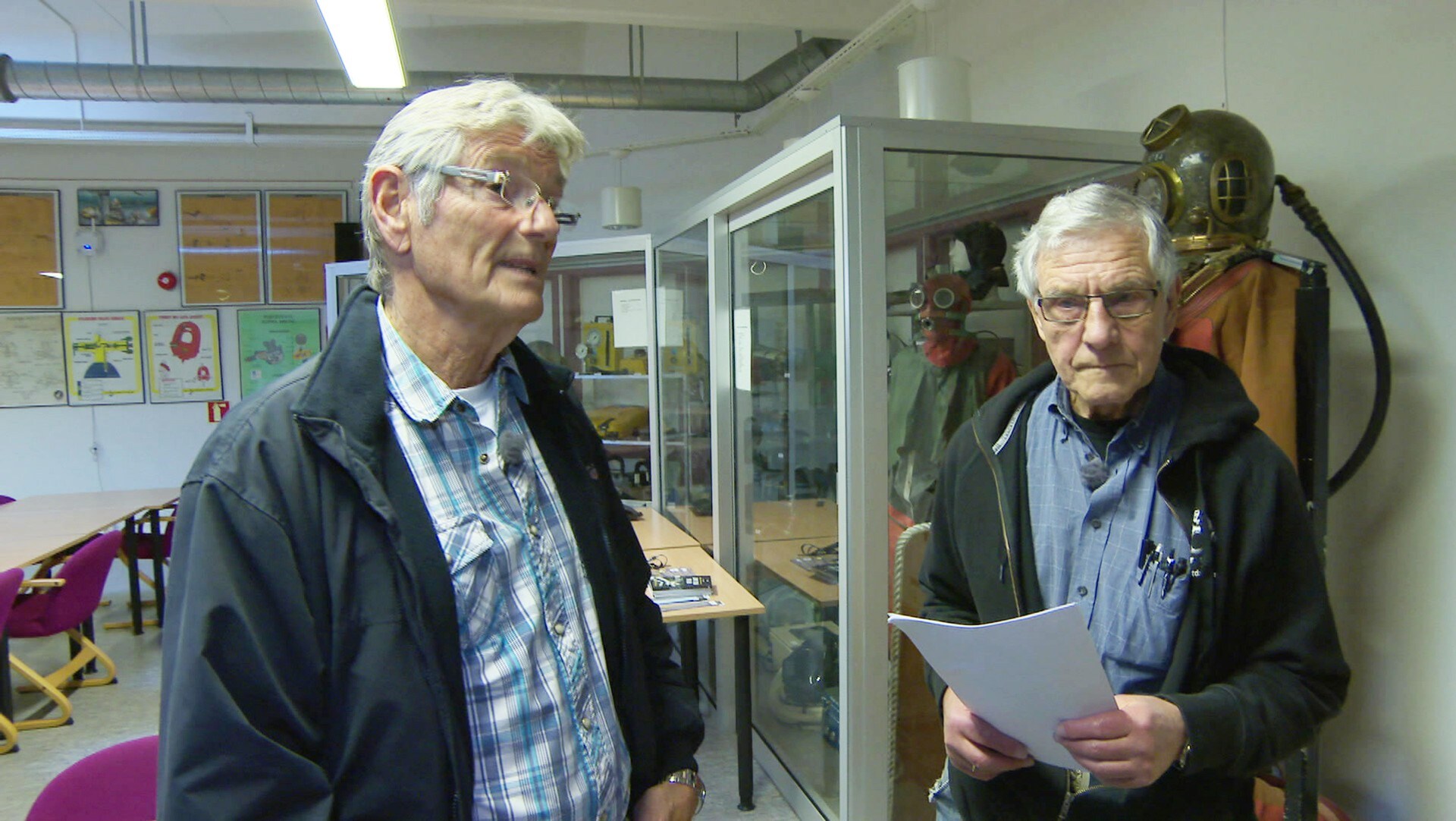 Slik reagerer dykkarane når dei får sjå beviset – NRK