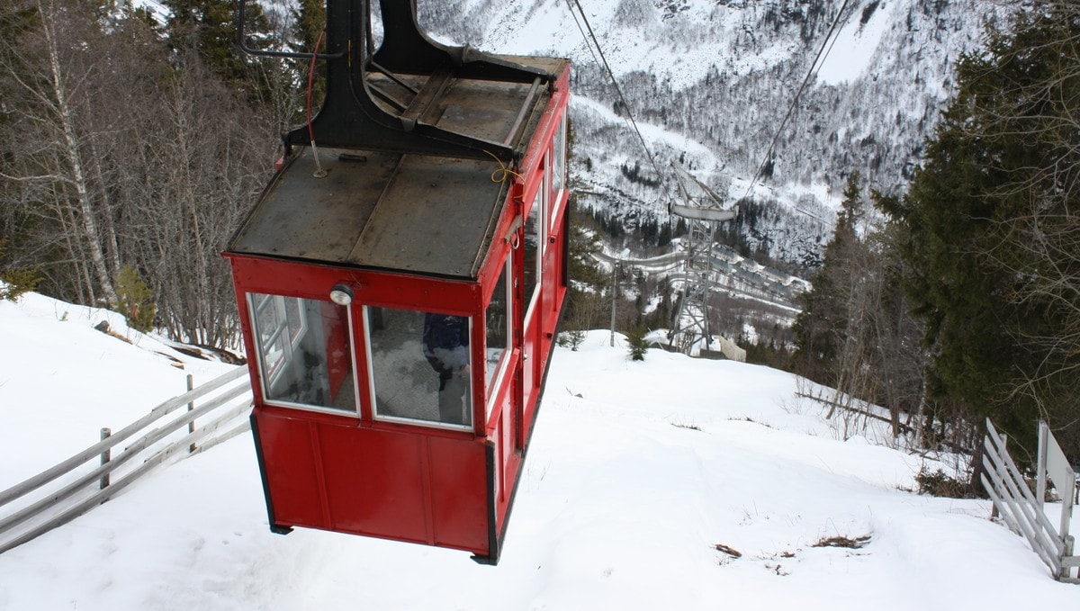 Krossobanen på Rjukan stengt med umiddelbar virkning