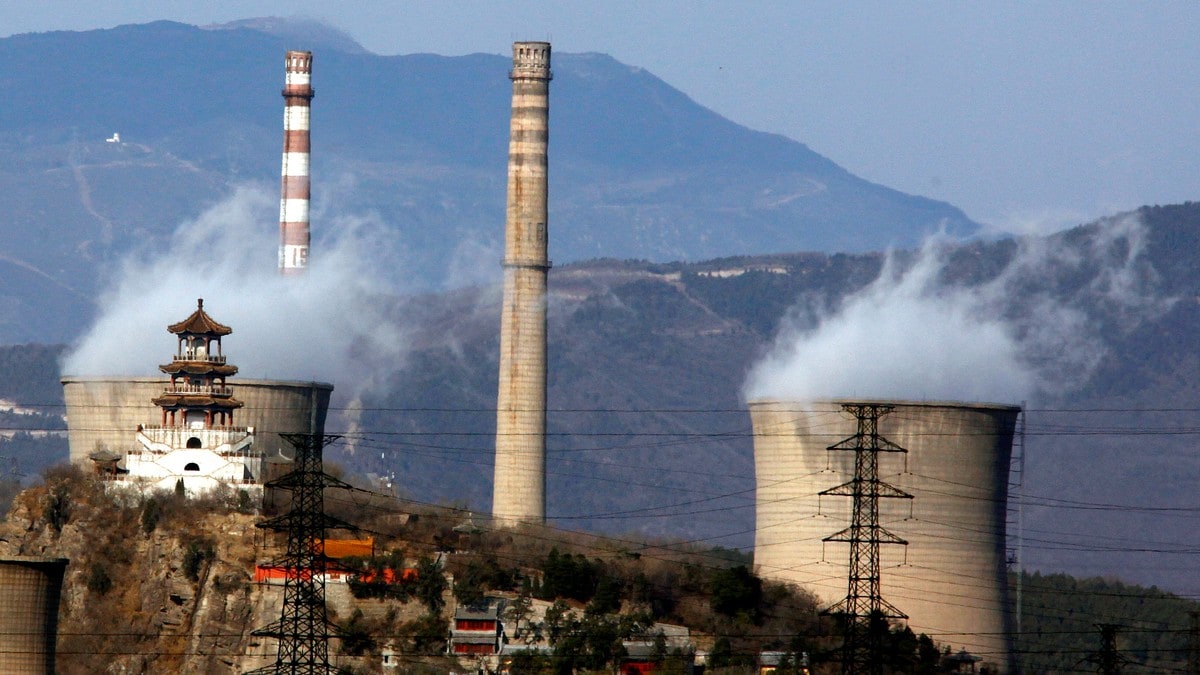 Kina kan ha nådd utslippstoppen for CO₂