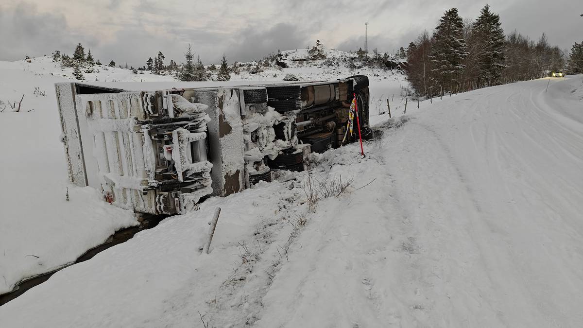 Mye snø i deler av Norge – utfordrende kjøreforhold
