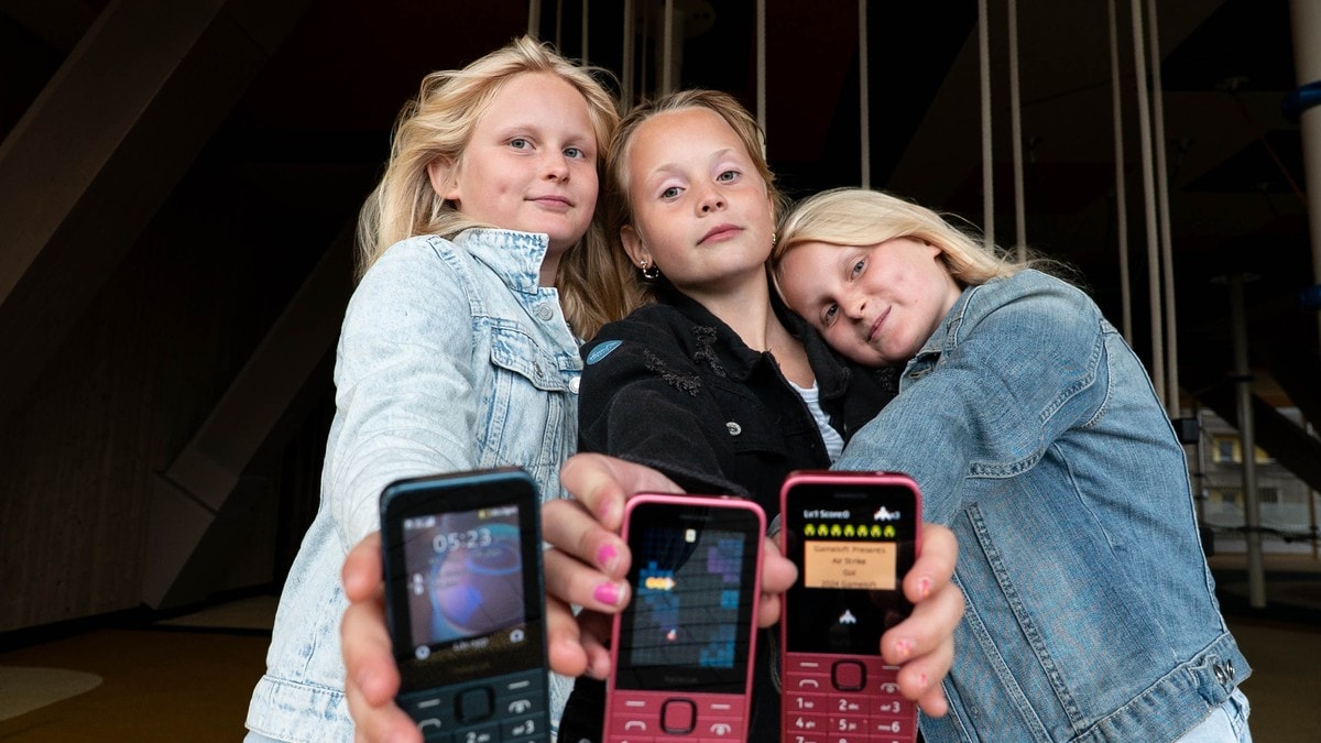 Ny trend: Foreldre dropper smarttelefon til barna