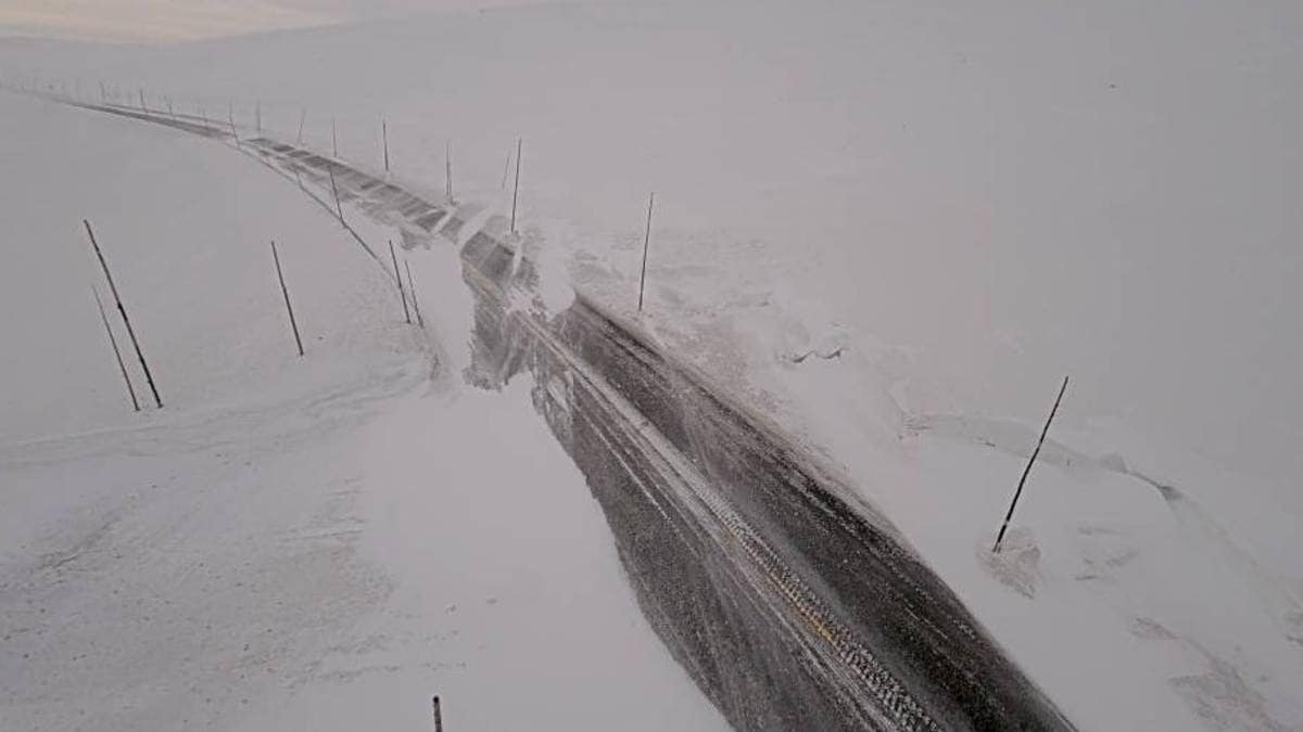 Gult farevarsel: Kraftig snøfokk i fjellet