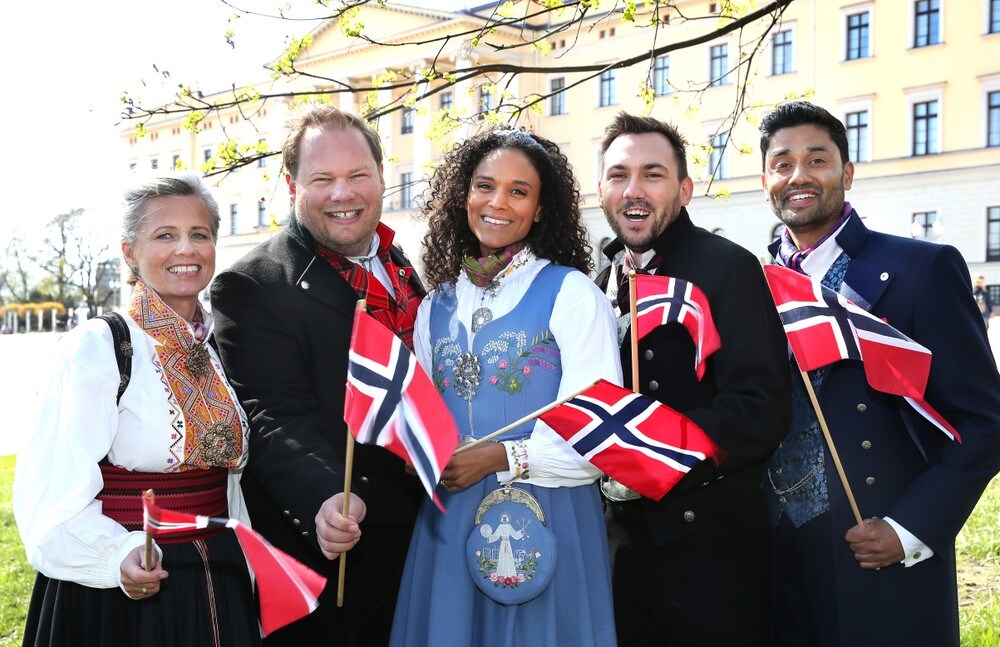 NRK sender barnetoget i Oslo på 17. mai