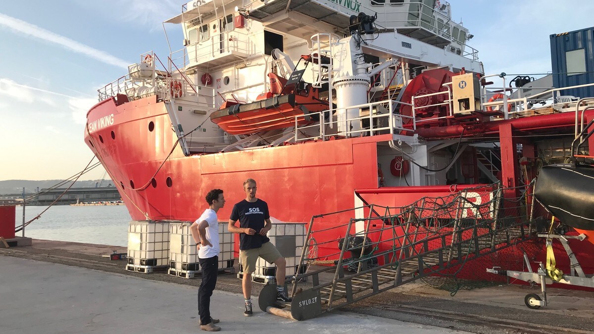 «Ocean Viking» setter igjen kursen mot Libya