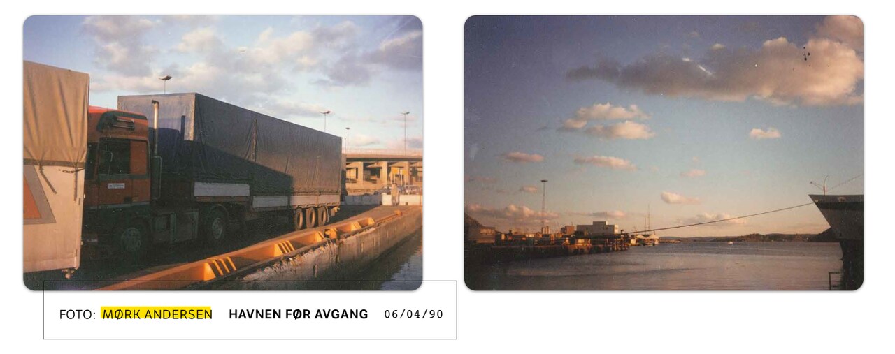 Bilder fra havnen, tatt av Mørk Andersen