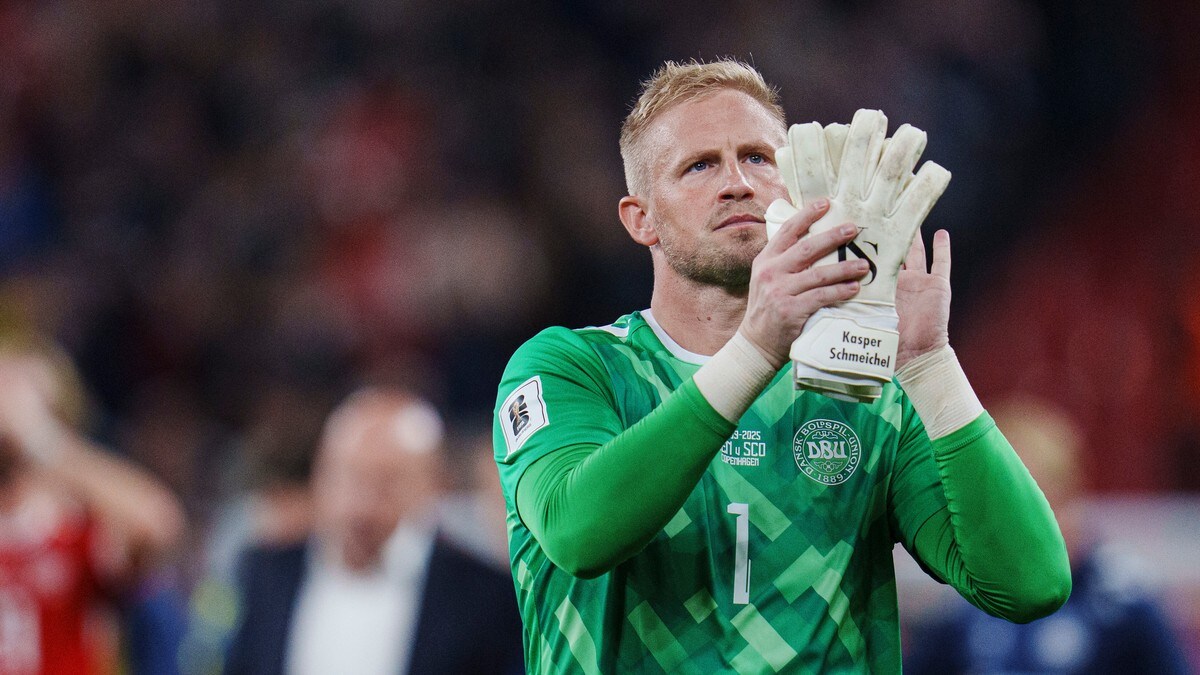 Den danske keeperprofilen Kasper Schmeichel legger opp