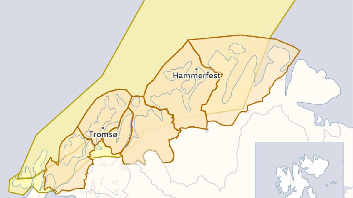 Polart lavtrykk, kraftig snøfokk og betydelig snøskredfare i nord
