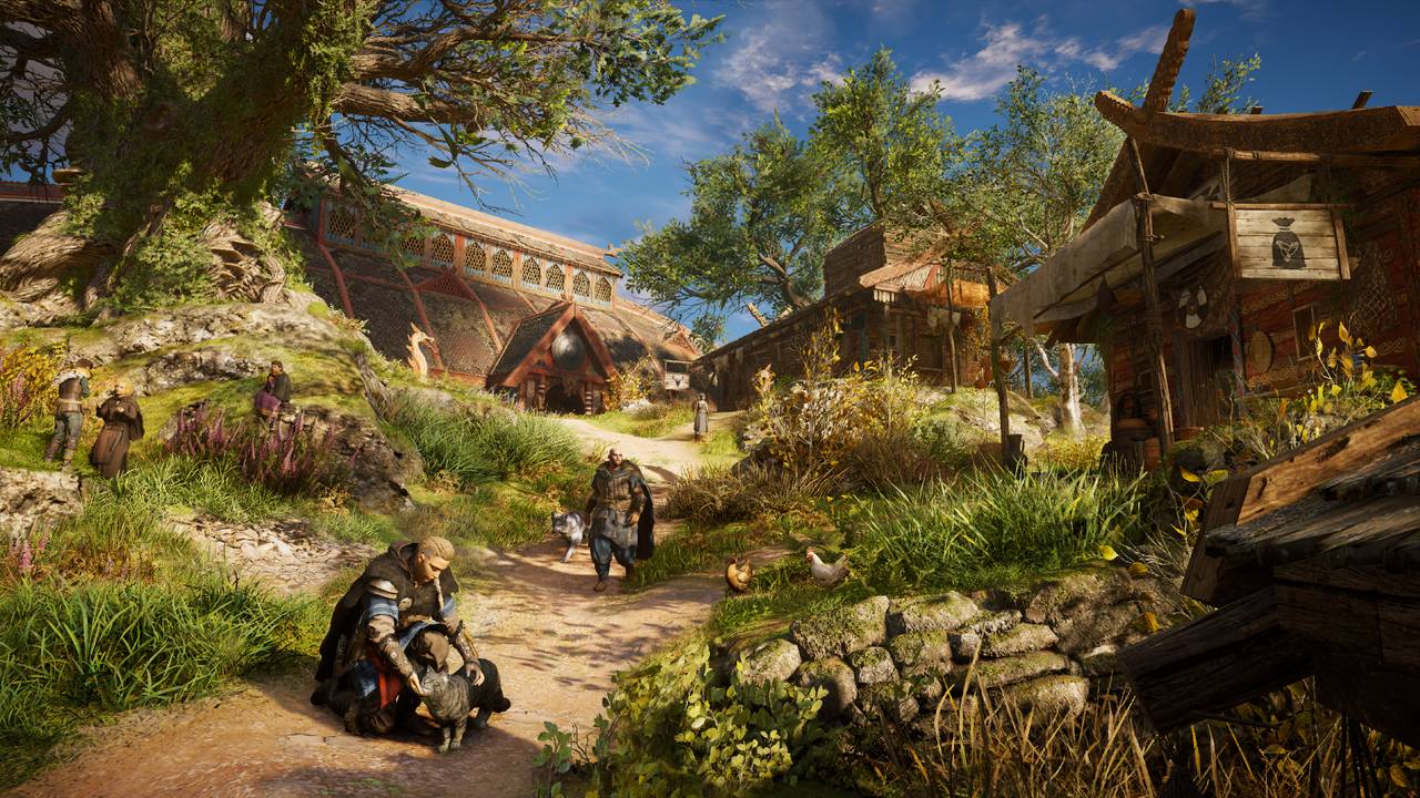 Skjermbilde fra spillet «Assassin's Creed Valhalla».