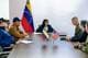 HANDOUT / Venezuelan Presidency,NTB Delcy Rodriguez i møter