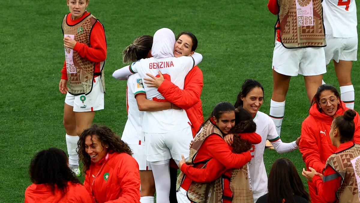 Marokkanske gledestårer etter historisk VM-seier