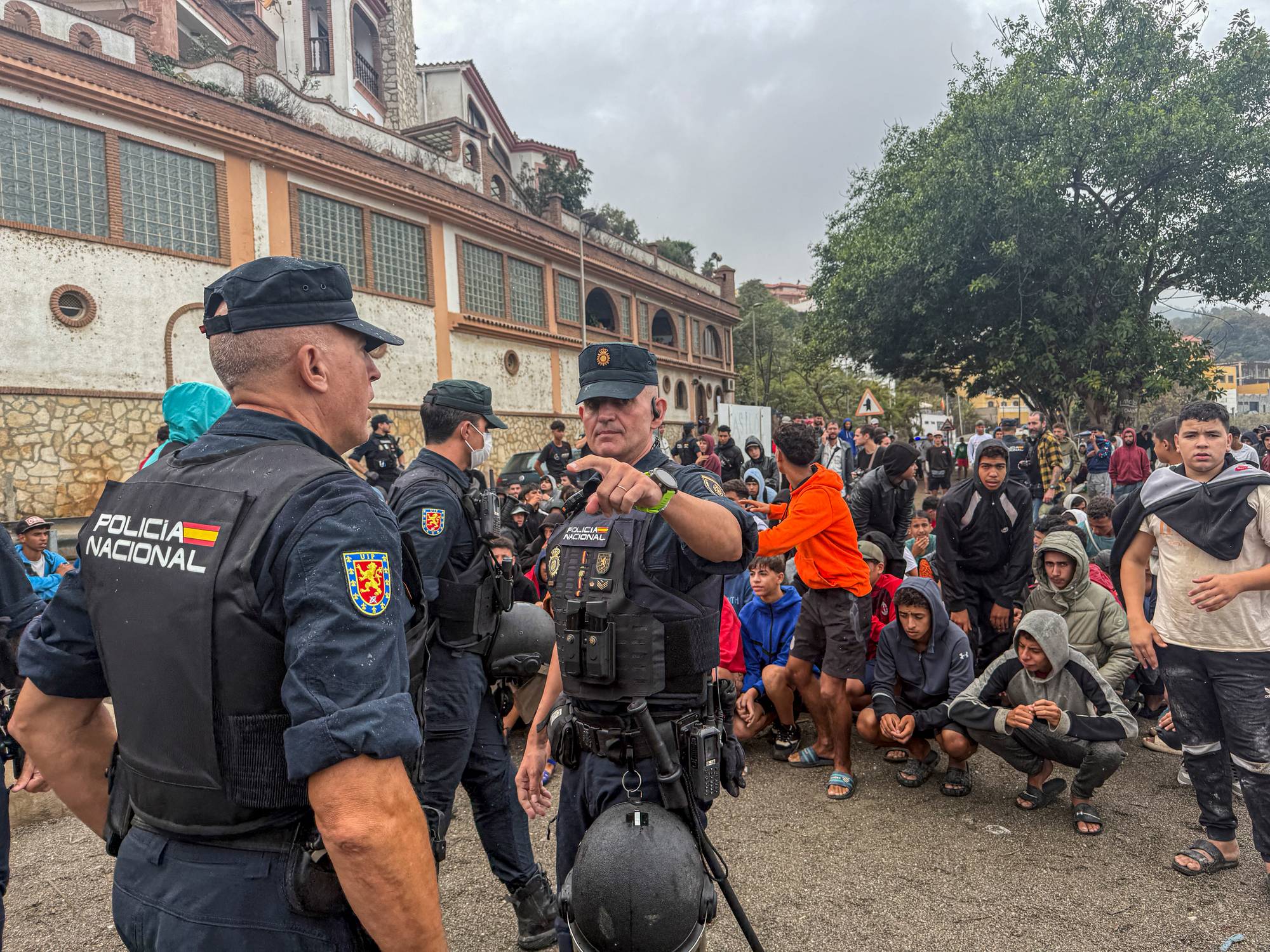 Politi i aksjon