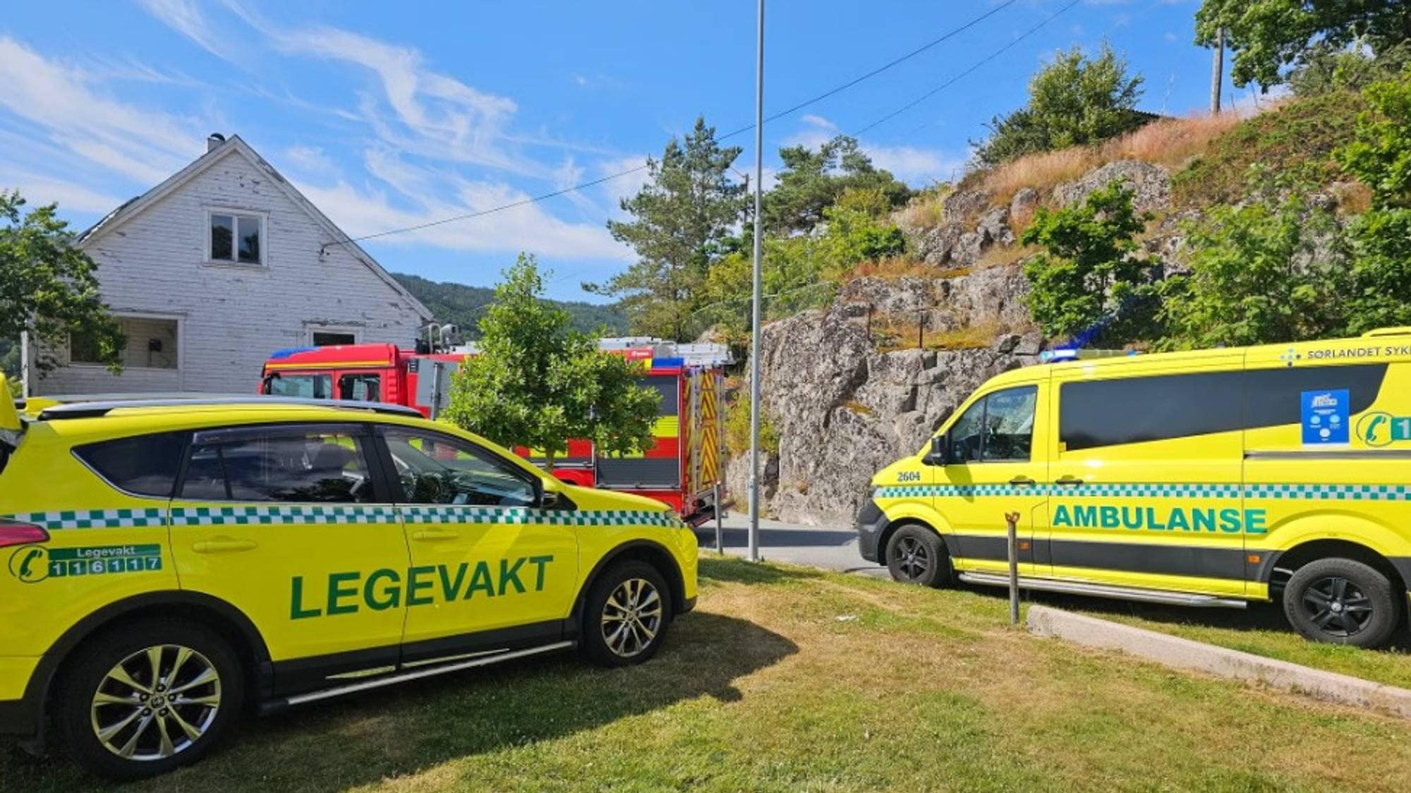 Drukning ulykke Flekkefjord
