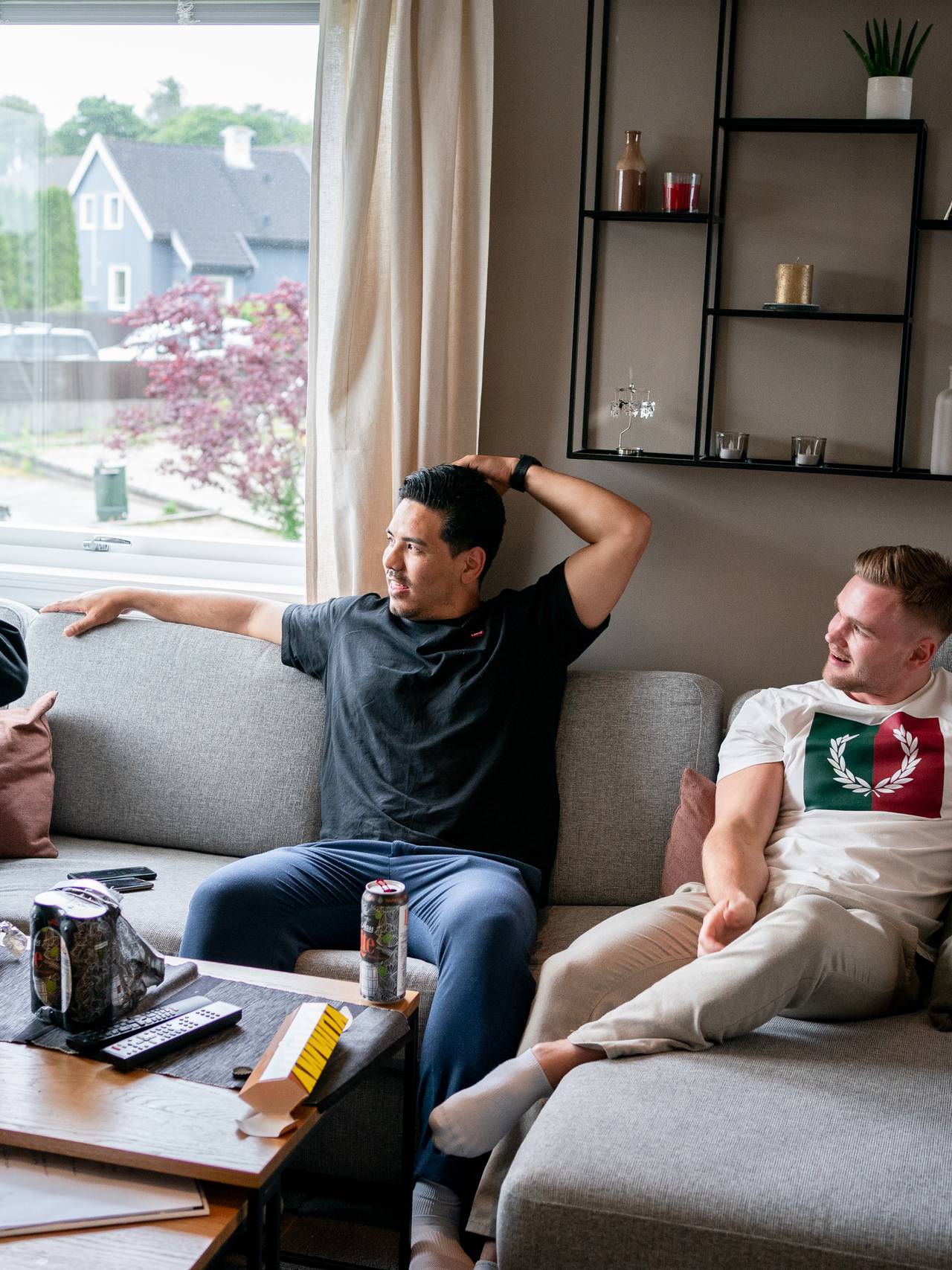 Jonas Bayat Augestad og hans venner.