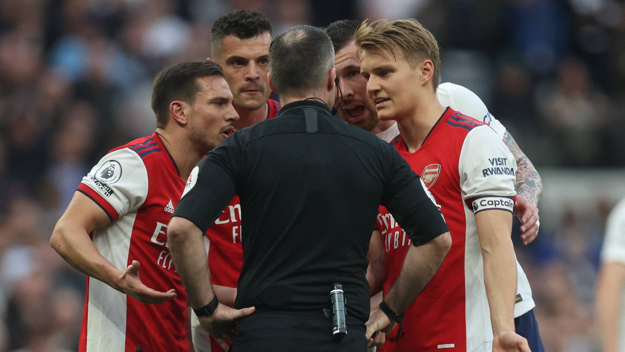 Arsenal med dommer