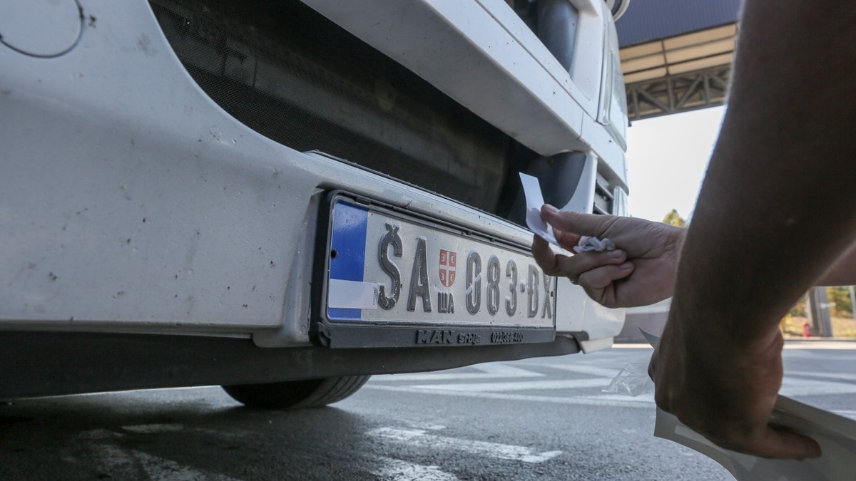 Serbia og Kosovo på kokepunktet etter krangel om bilskilt