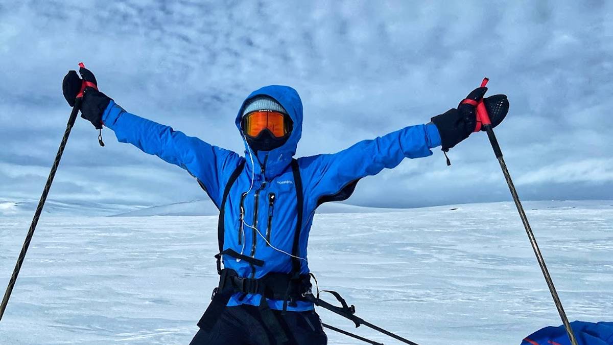Hedvig Hjertaker has arrived at the South Pole after a record-breaking trip – NRK Sport – Sports news, results and broadcast schedule