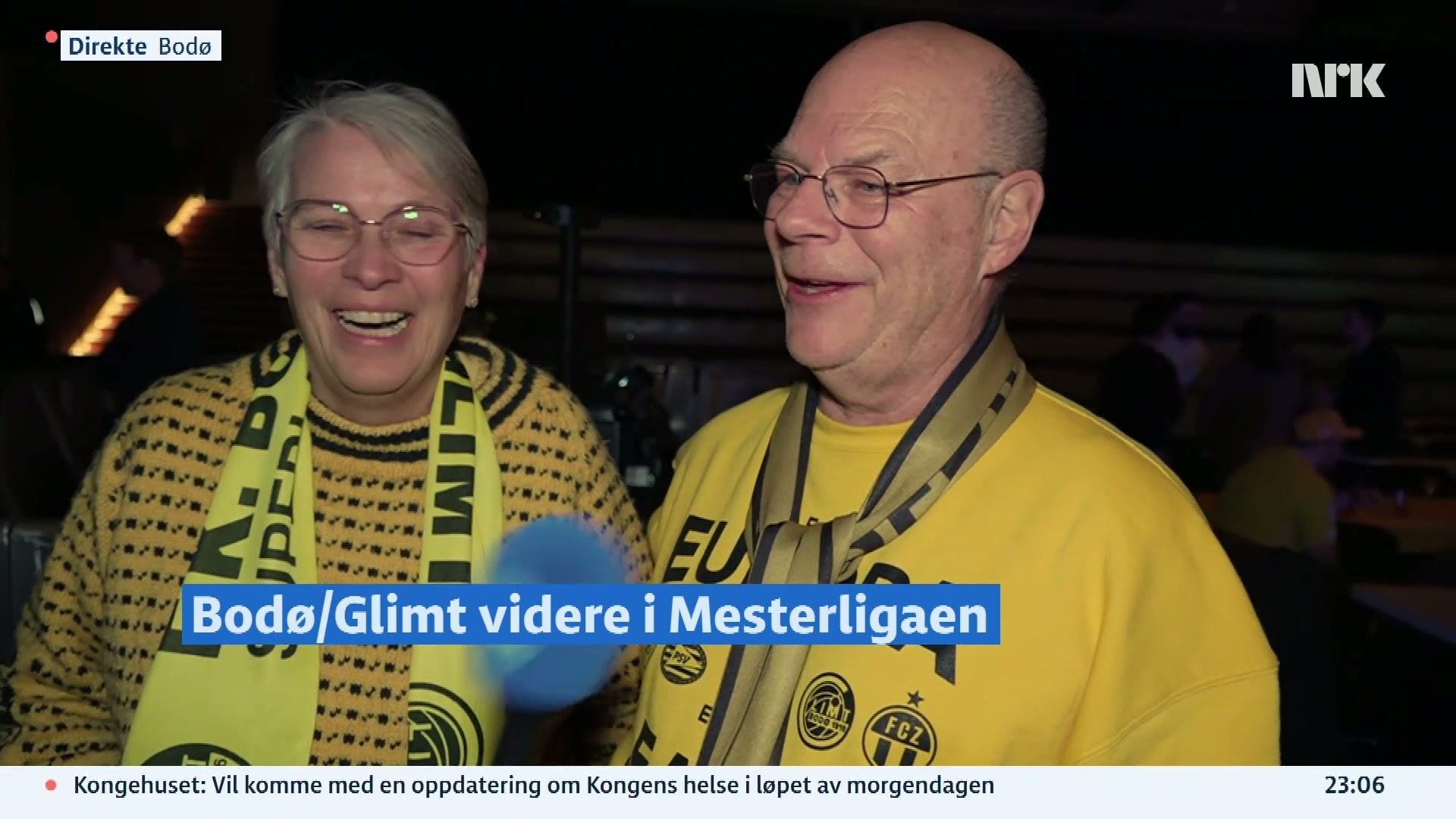 I ekstase etter seieren: – Fy f..., det er ikke mulig!