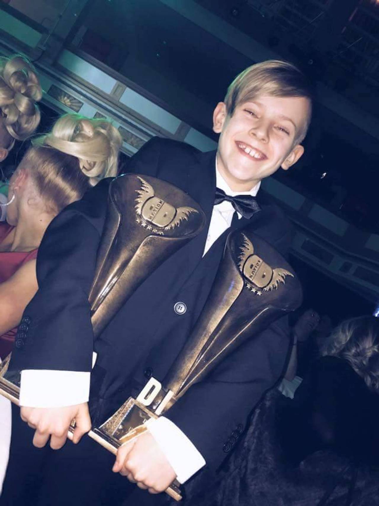 Diwa Awards Winner x 2 i England Gutter Under 12 år Freestyle og Slow