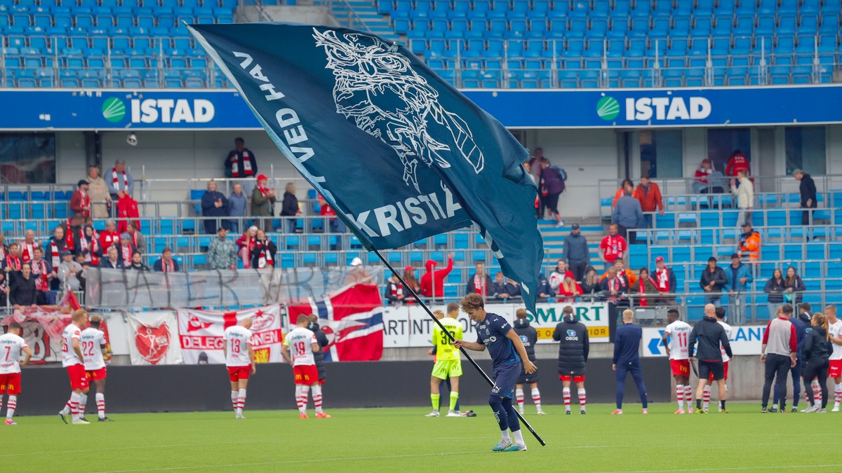 Kristiansund vant «hjemme» på Moldes hjemmebane: Feiret med stikk til rivalen