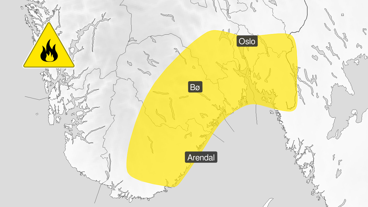 Varsel om skogbrannfare