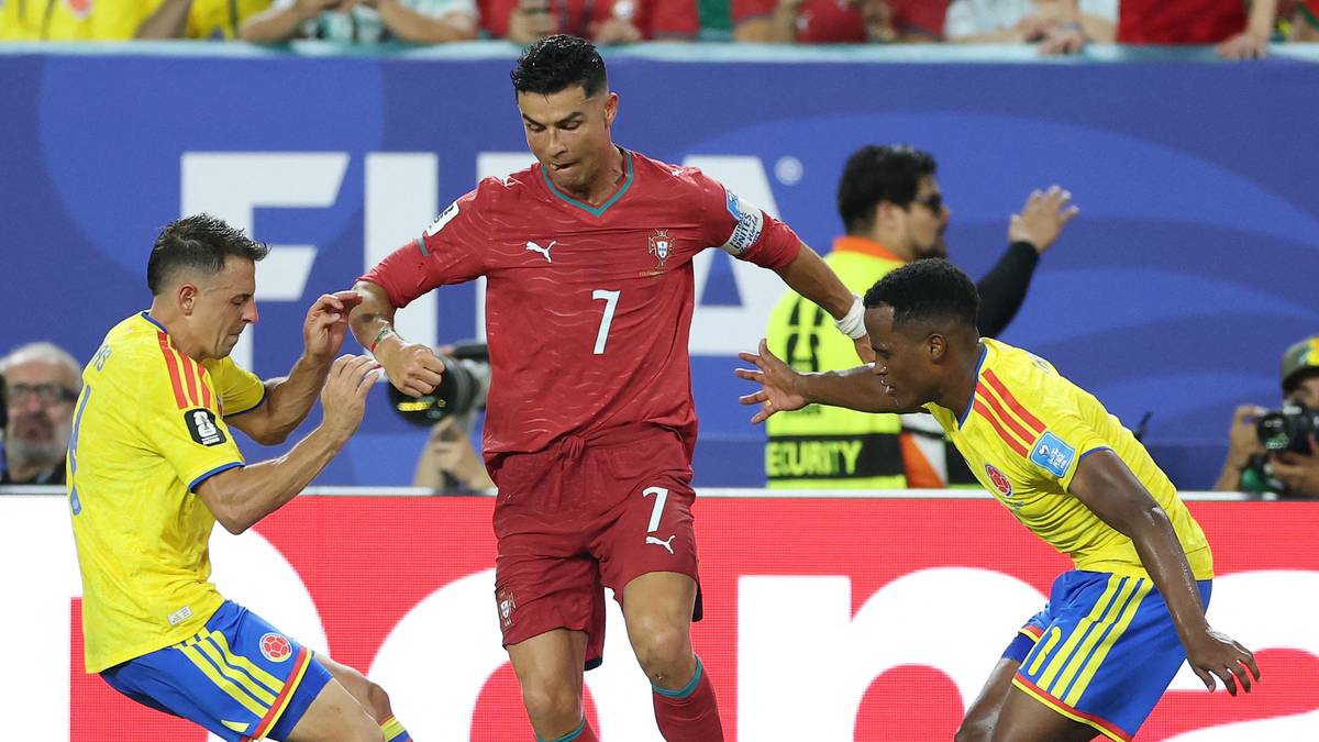 Colombia vant gruppa – Ronaldo får knallhard motstand