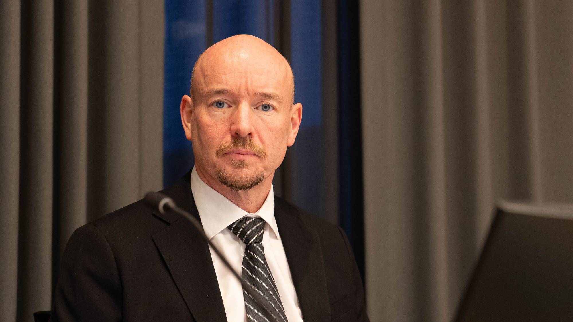 Aktor Jørn Henning Bremnes under rettssak i Vestre Finnmark tingrett