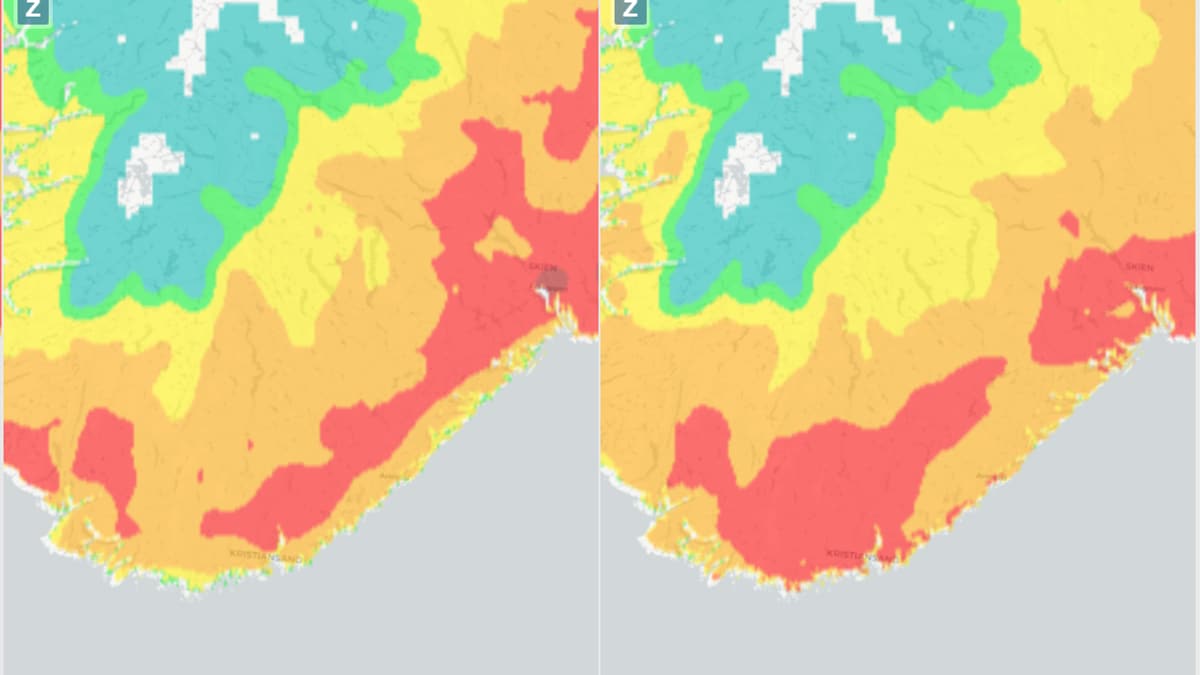 Økende skogbrannfare i Agder