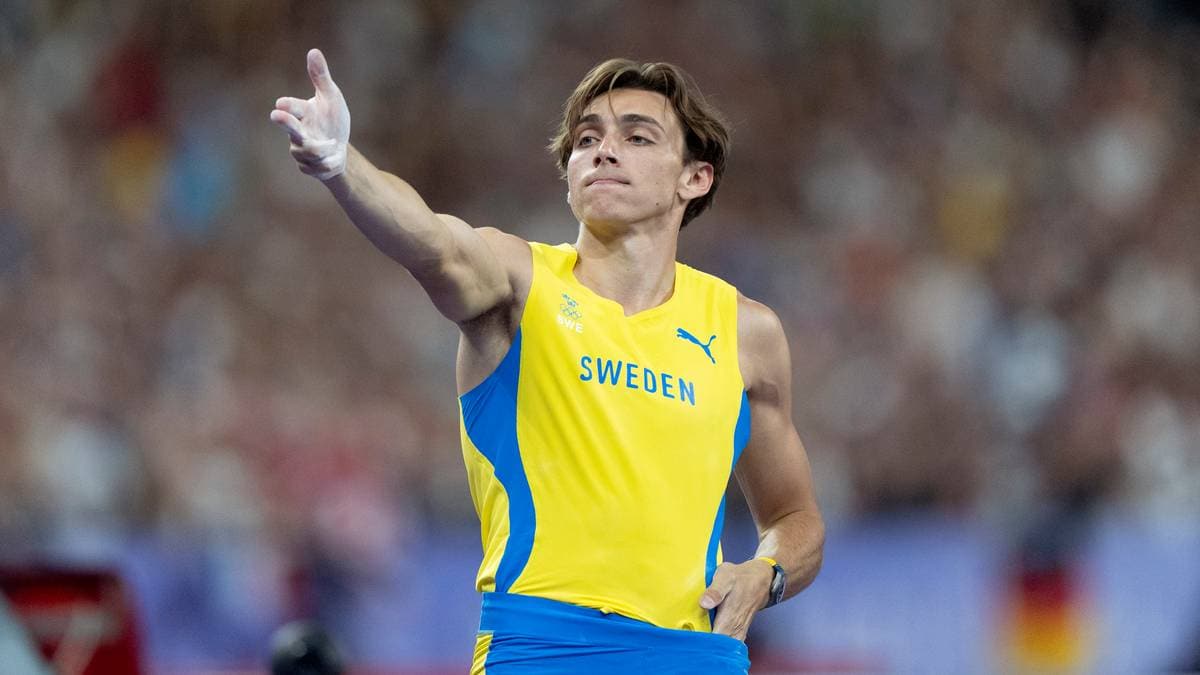 Armand Duplantis satte ny verdensrekord i stavsprang – tok seg over 6,26 i Polen