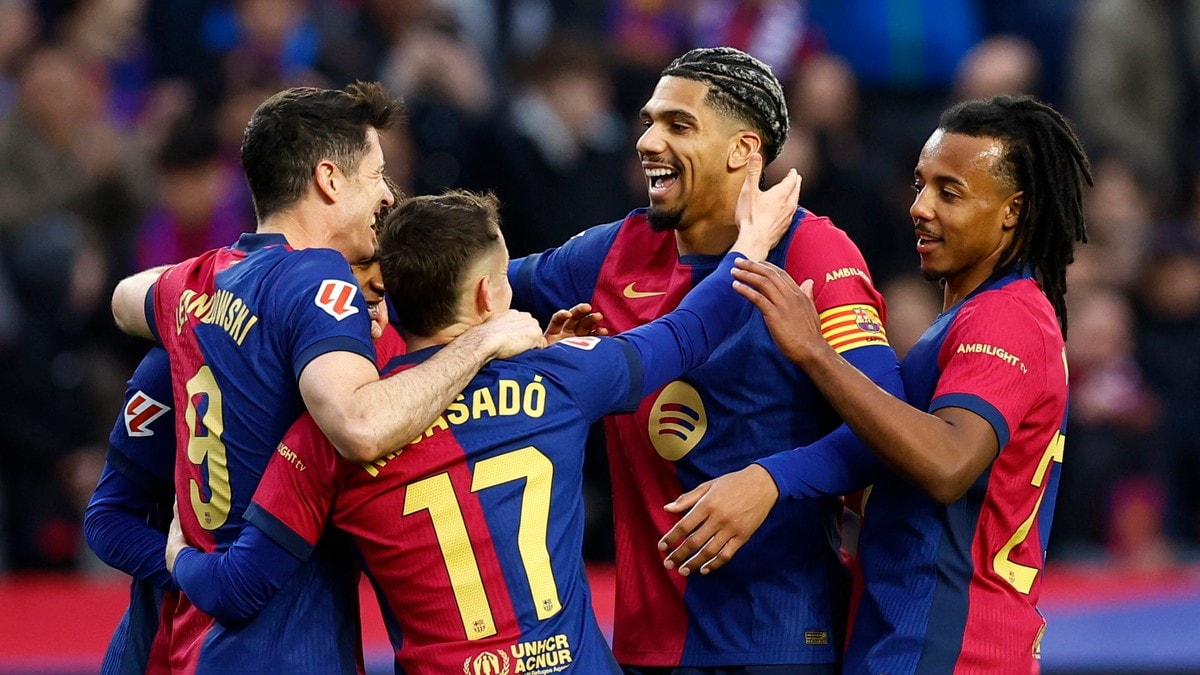 Barcelona tok tilbake tabelltoppen – herjet med Real Sociedad