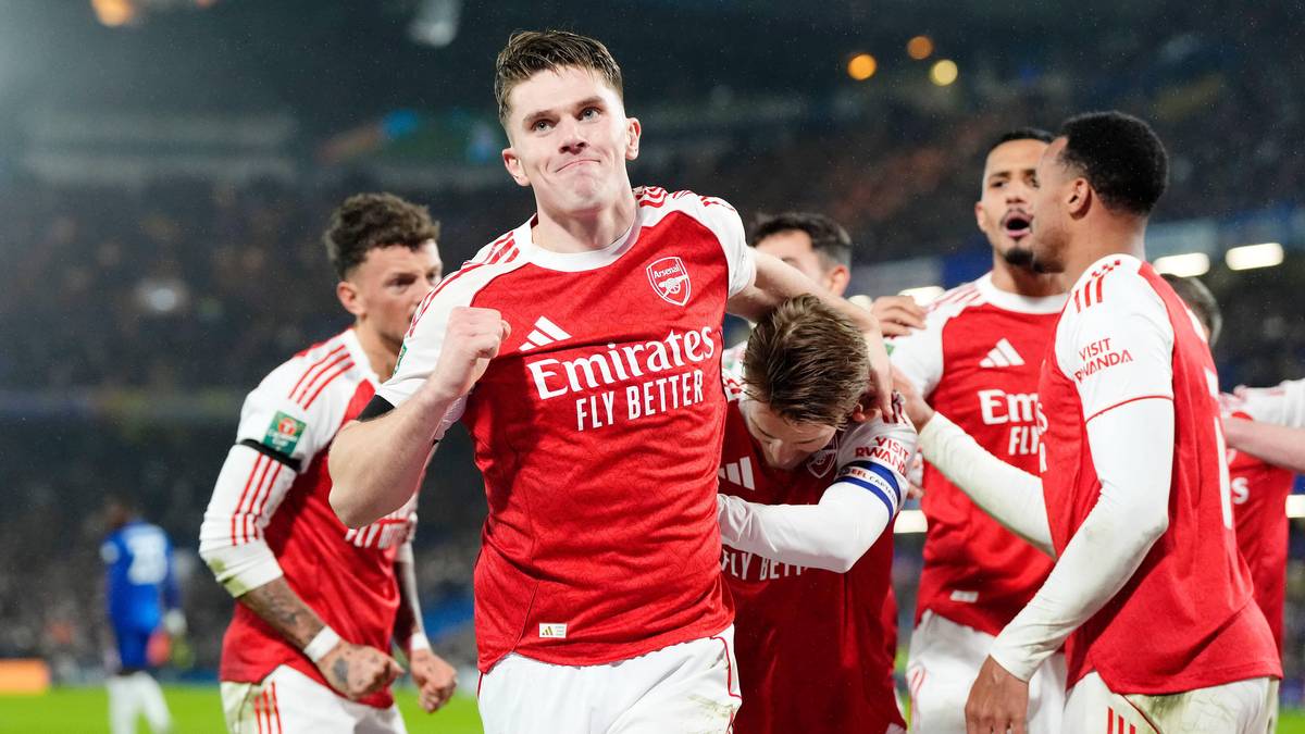 Arsenal tok første stikk i ligacupsemifinalen – slo Chelsea 3–2