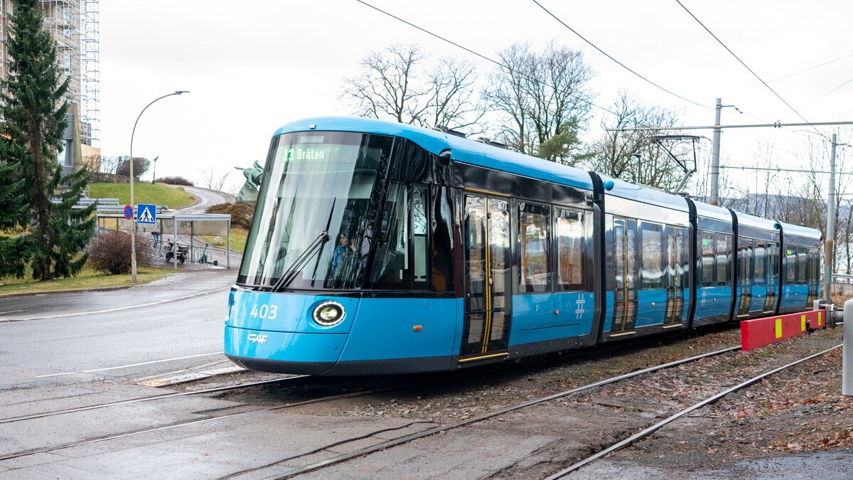 Trikkeproblemene i Oslo mer omfattende enn først antatt – kan vare inntil to uker