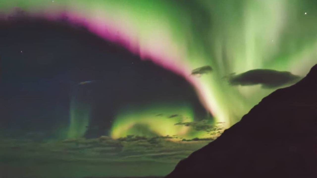 Nordlys over Bodø