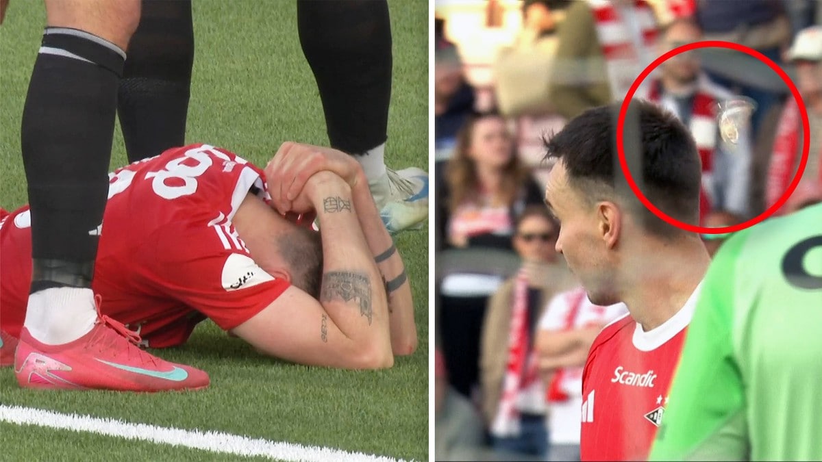 Supporter kastet flaske på RBK-kaptein: Sjokkscener i Fredrikstad