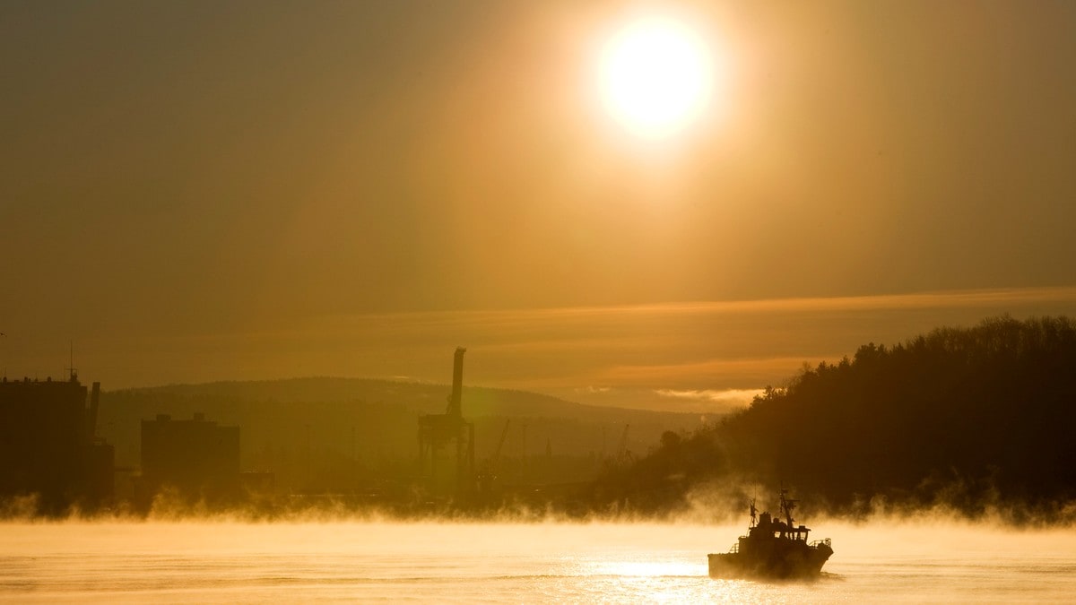 Vintersol - Foto: Larsen, Håkon Mosvold/NTB scanpix