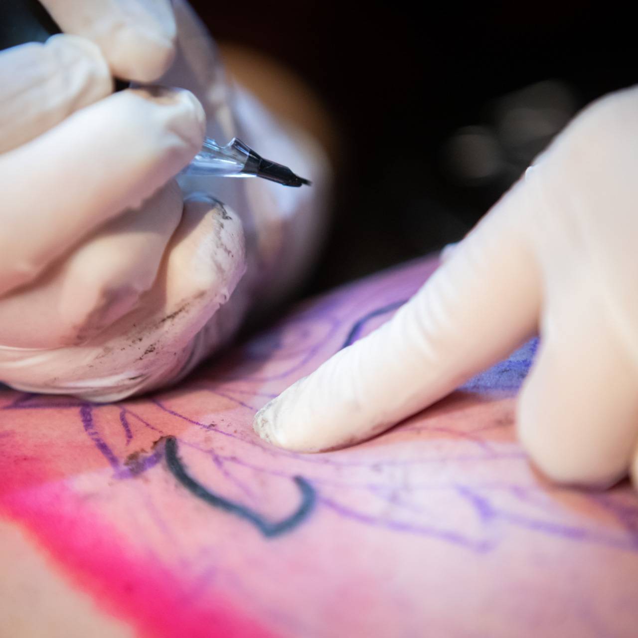 Tatovering på gang