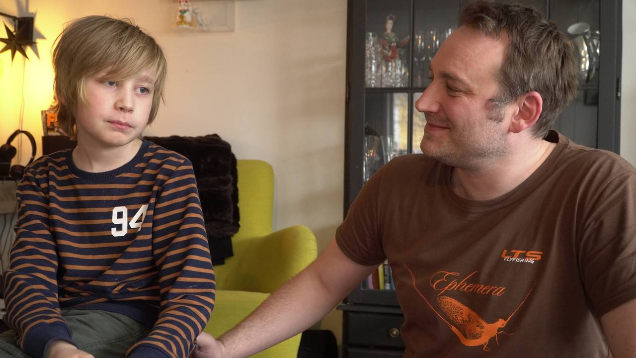 Morten Solø og sønnen