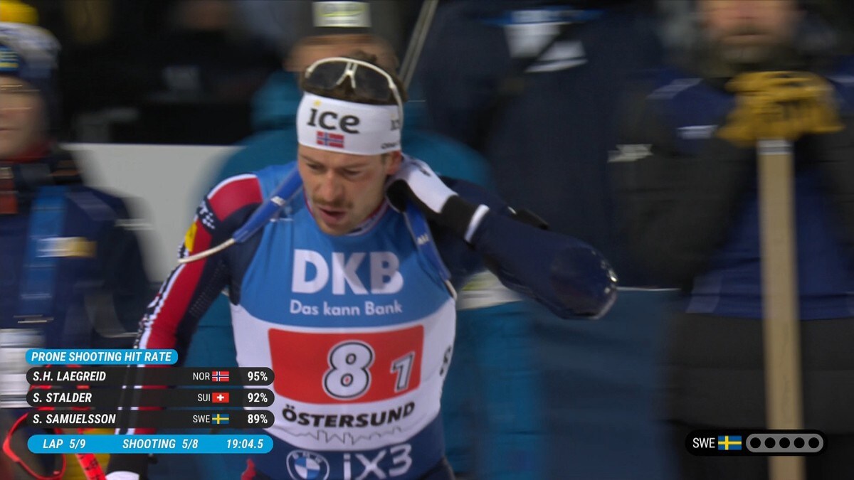 Ellevill skyteserie fra Lægreid da Norge ble nummer to