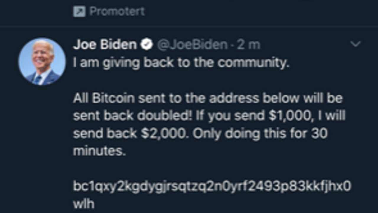 Joe Biden Hacket