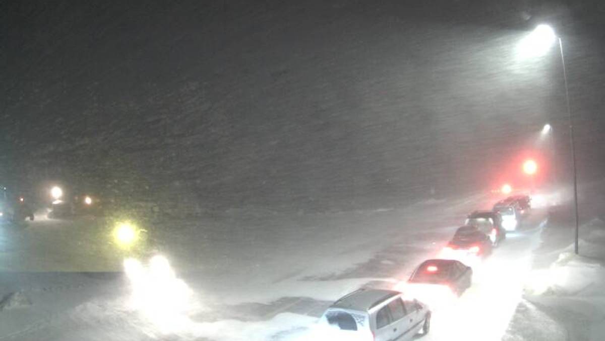 Kolonnekjøring Hemsedalsfjellet – Siste nytt – NRK