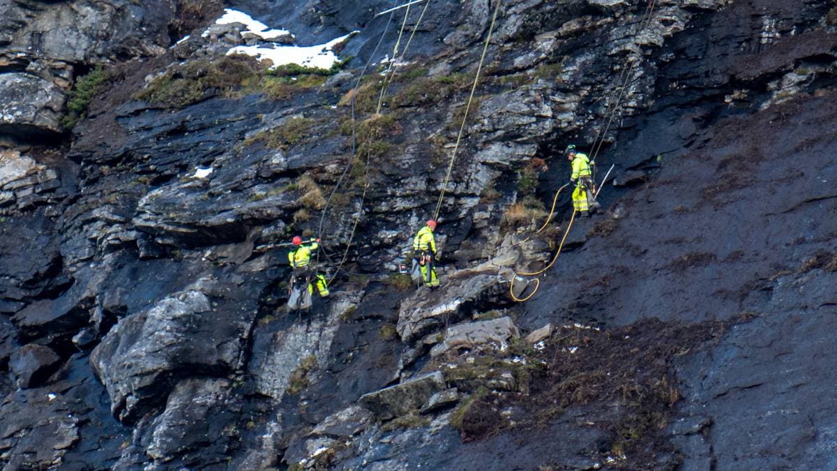 Slik sørger dei for at Trollstigen blir trygg igjen