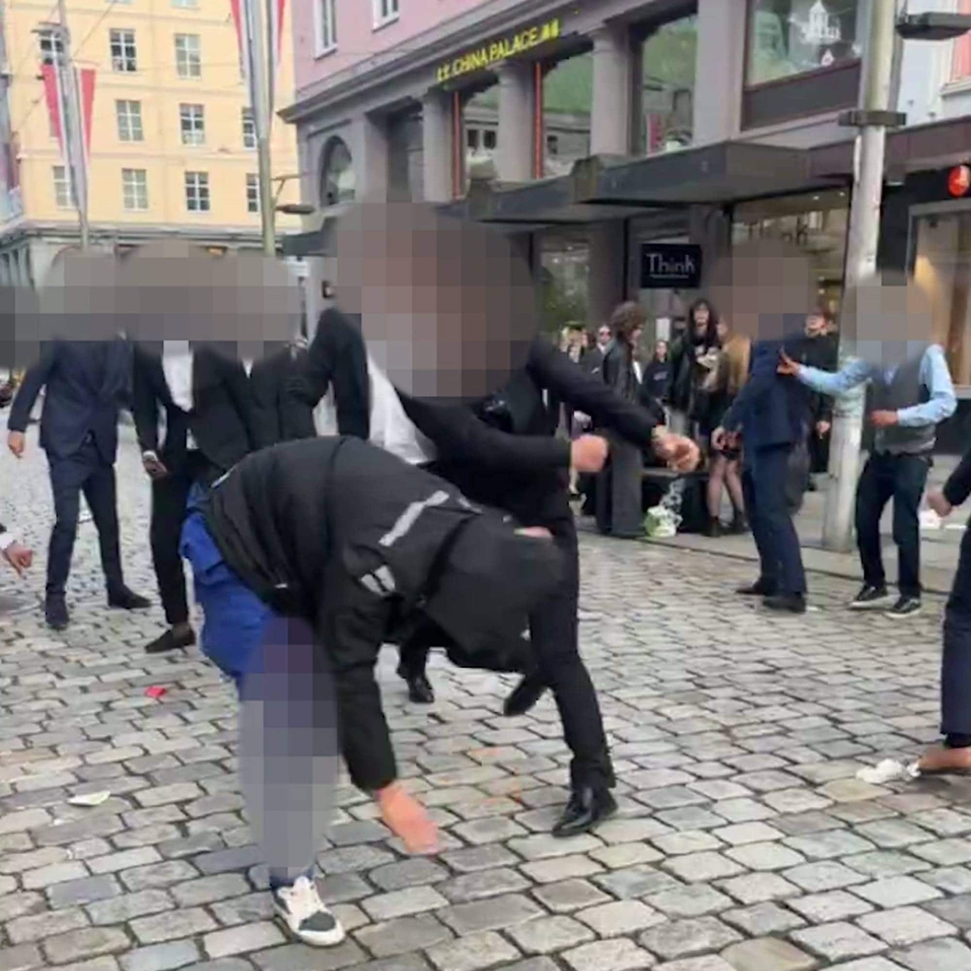 Vold 17. mai i Bergen