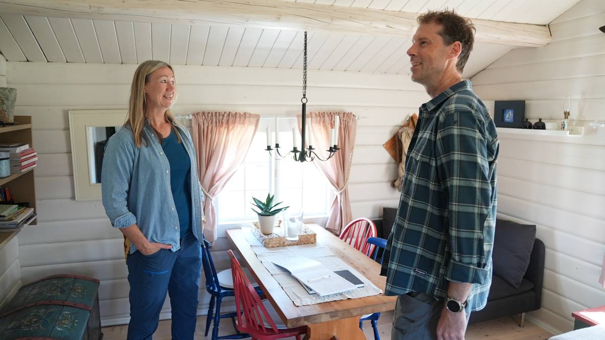 Leier hytta si til DNT – eneste i landet
