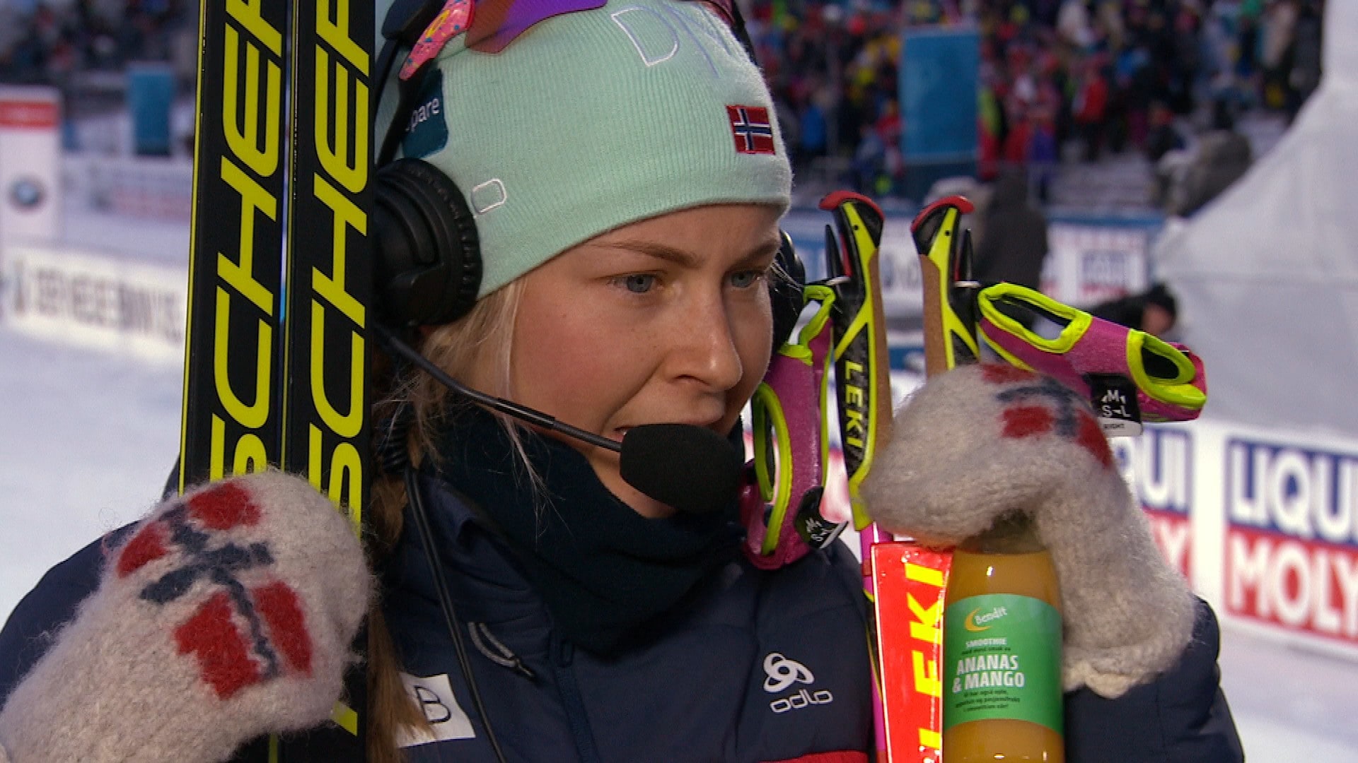 Ingrid Landmark Tandrevold om pallplass NRK