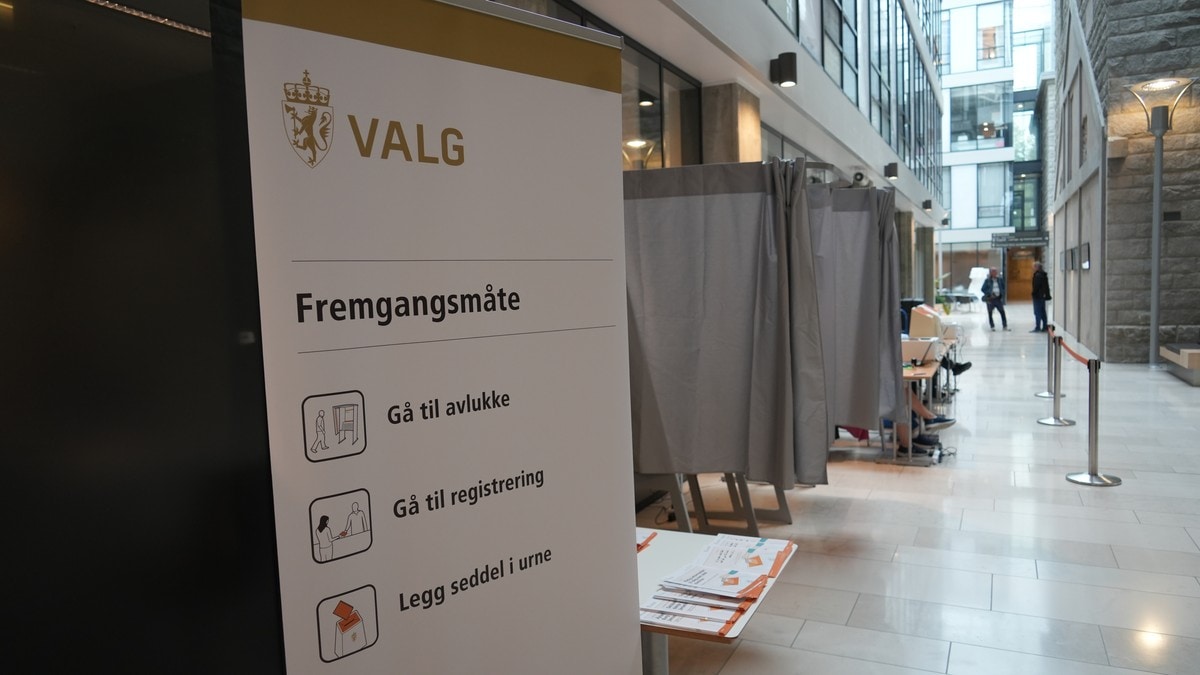 Forhåndsstemmer på sykehuset i Bodø