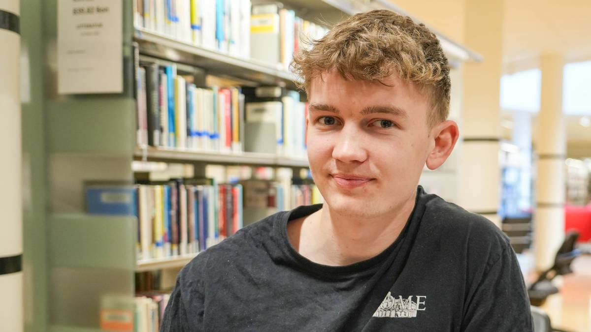 Erlend er redd for å skrive ei for bra oppgåve