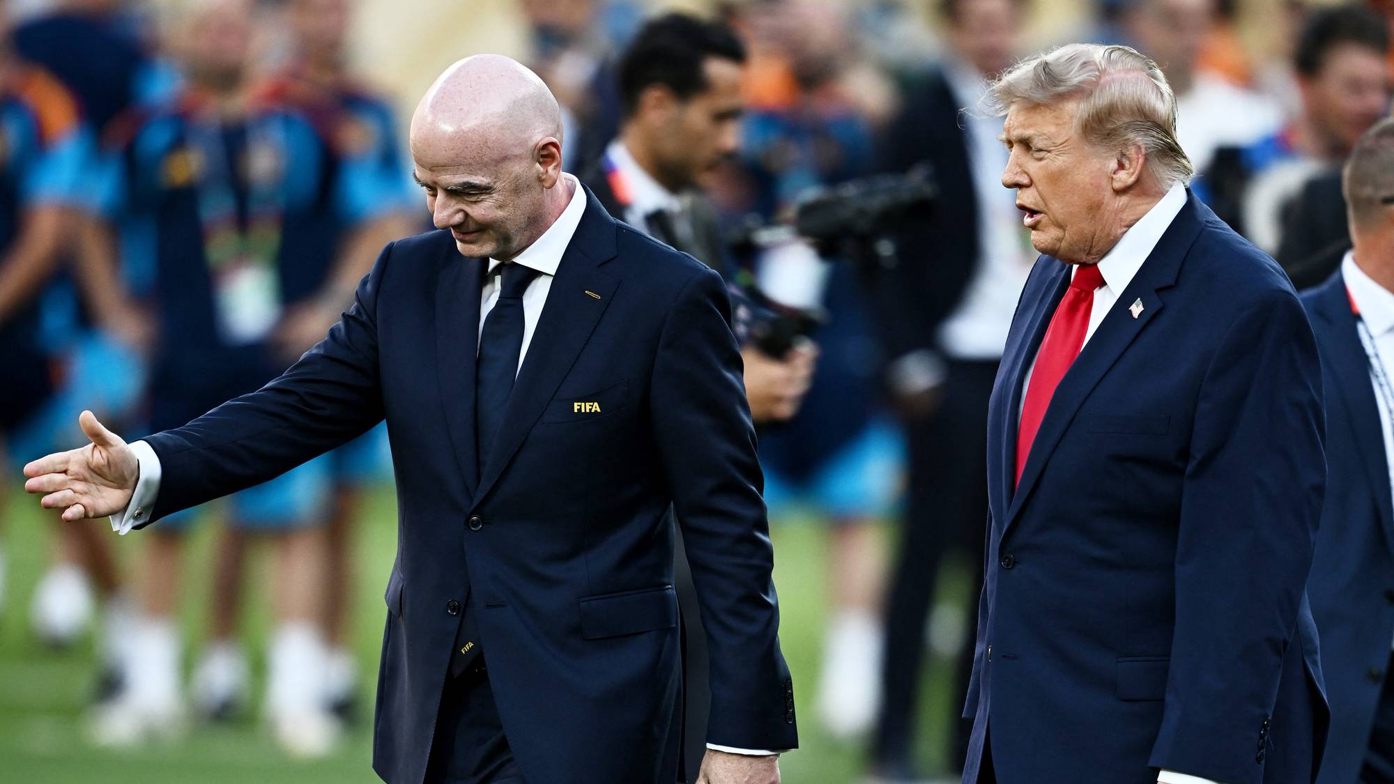 Infantino og Trump