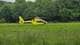 Foto: Utrykningsnytt Ambulansehelikopter på en gressplen