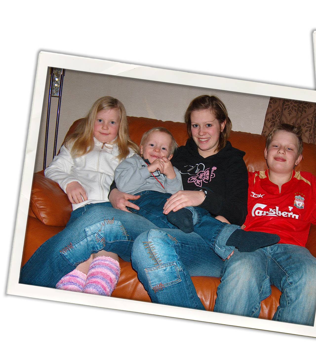 Anette, Knut Jørgen, Carina og Ole Andreas