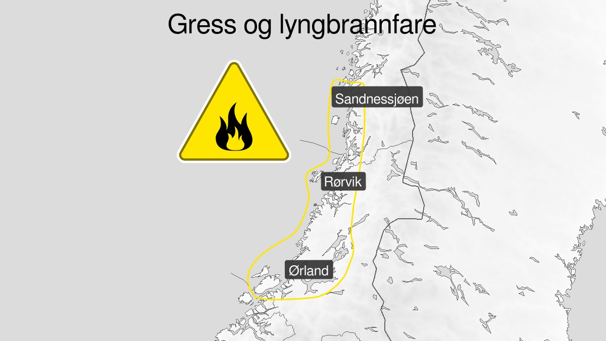 B&aring;l f&oslash;rte til gressbrann p&aring; D&oslash;nna